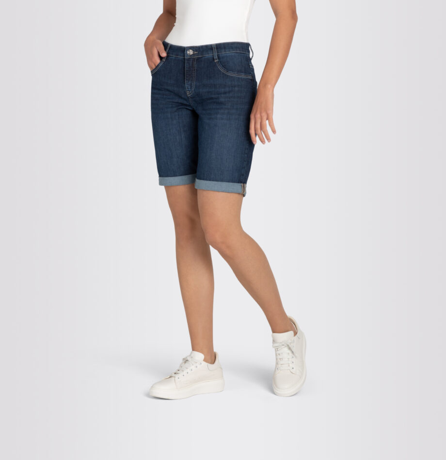 MAC JEANS - SHORTY summer clean, Soft light denim