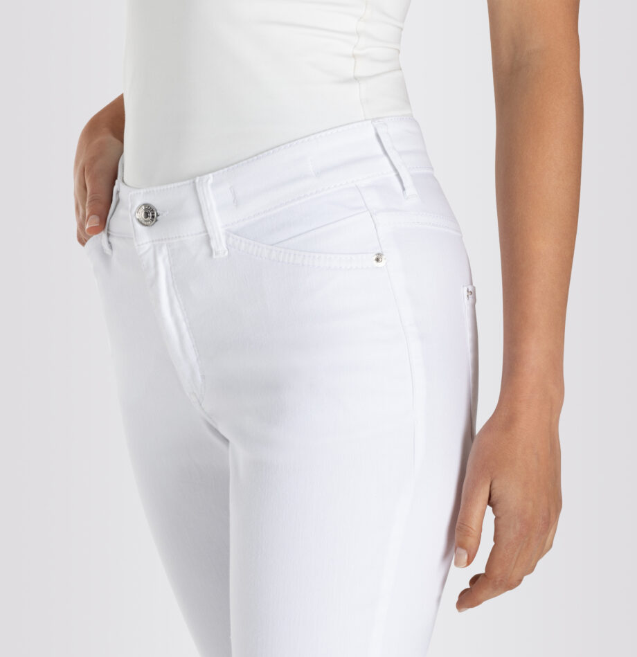 MAC Jeans Donna Wide Fit Dream Wide Dream Wonderlight - Blu, Taglia 38W X 32L - Vita Media, Gamba Larga, Denim Modellante