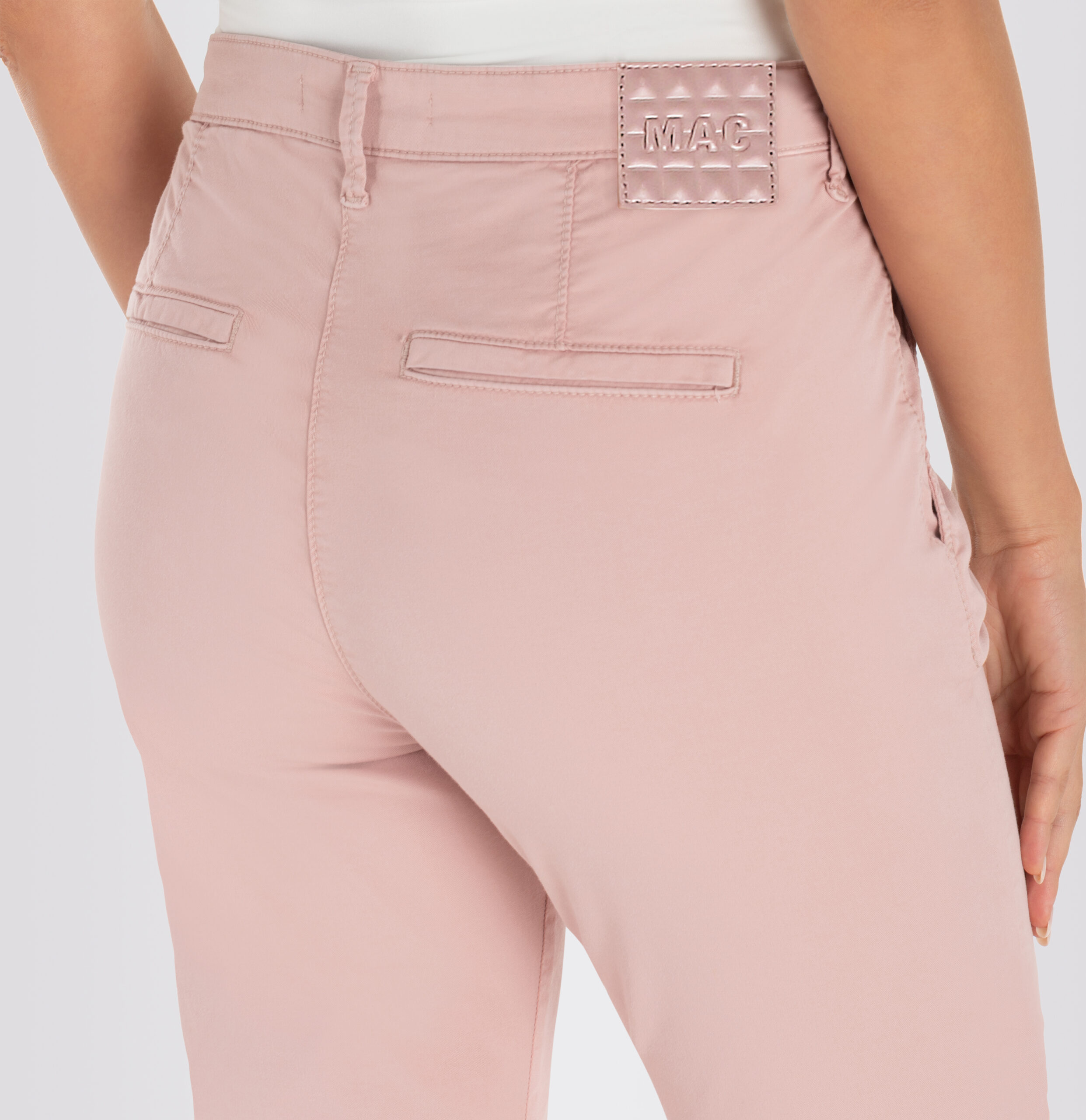 MAC Jeans Rich Cargo 2.0 – Stretch-Gabardine-Hose Für Damen, Bequem & Stylisch In Olive