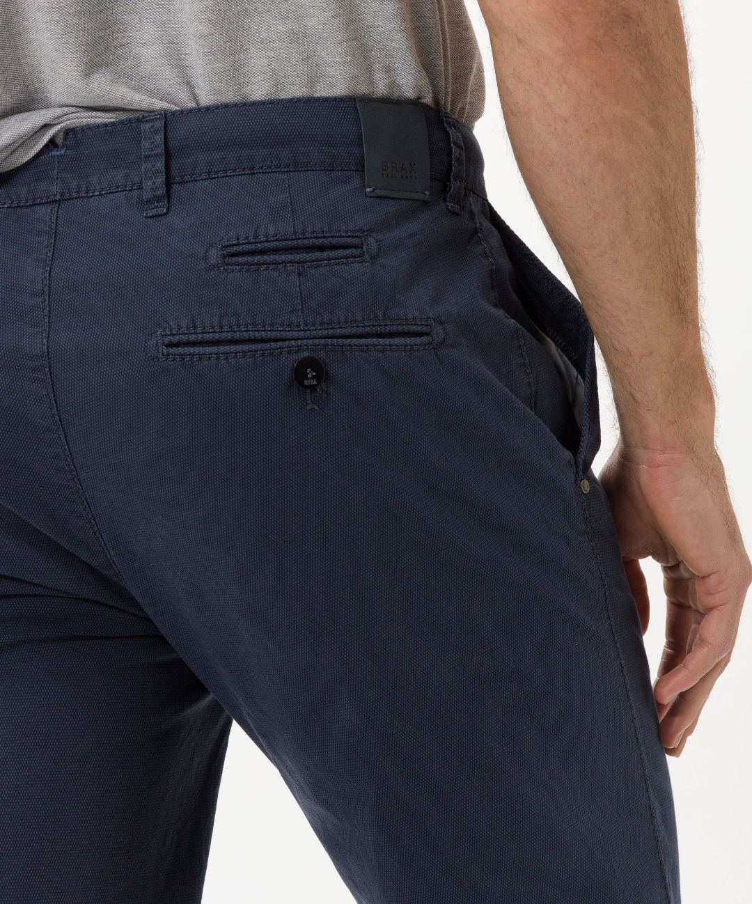 BRAX Chinohose mit wertigen Stylingdetails Style Fabio In