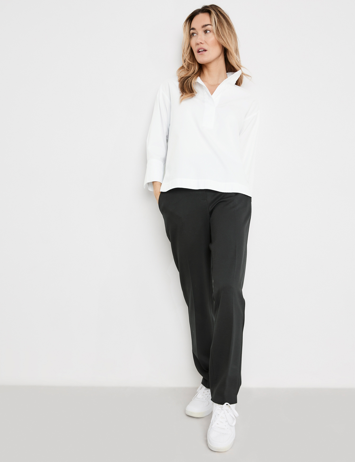 GERRY WEBER
3/4 Arm Bluse mit Seitenschlitzen
