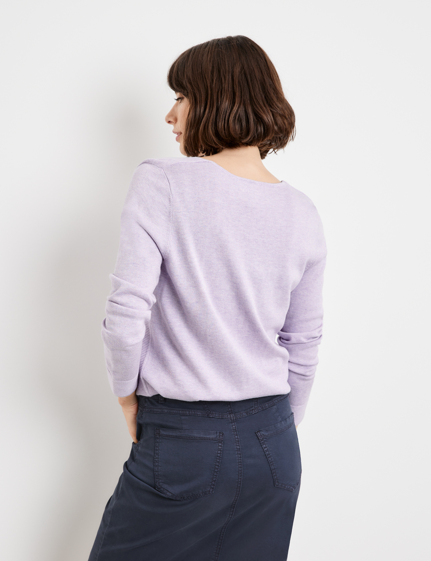 GERRY WEBER
Pullover mit V-Ausschnitt