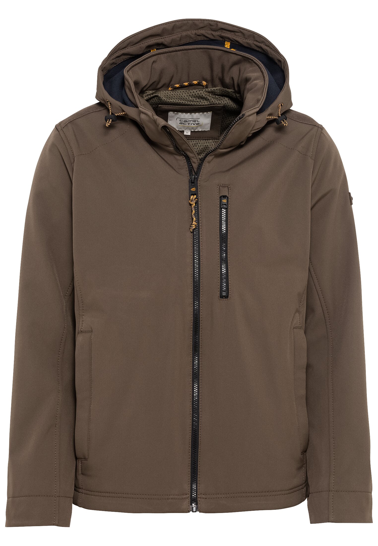 Camel active Softshelljacke mit abnehmbarer Kapuze