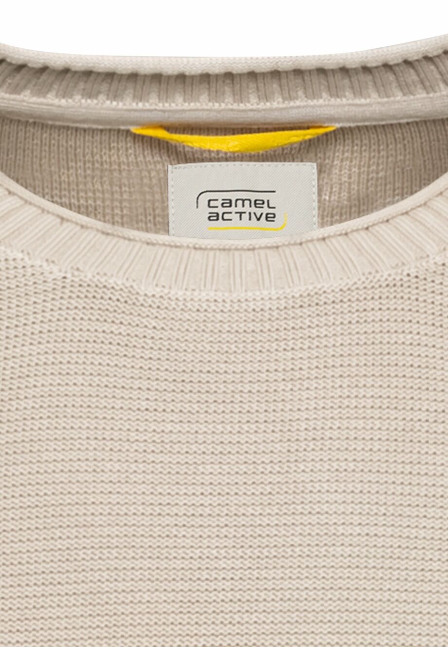 Camel active Strickpullover aus Organic Cotton