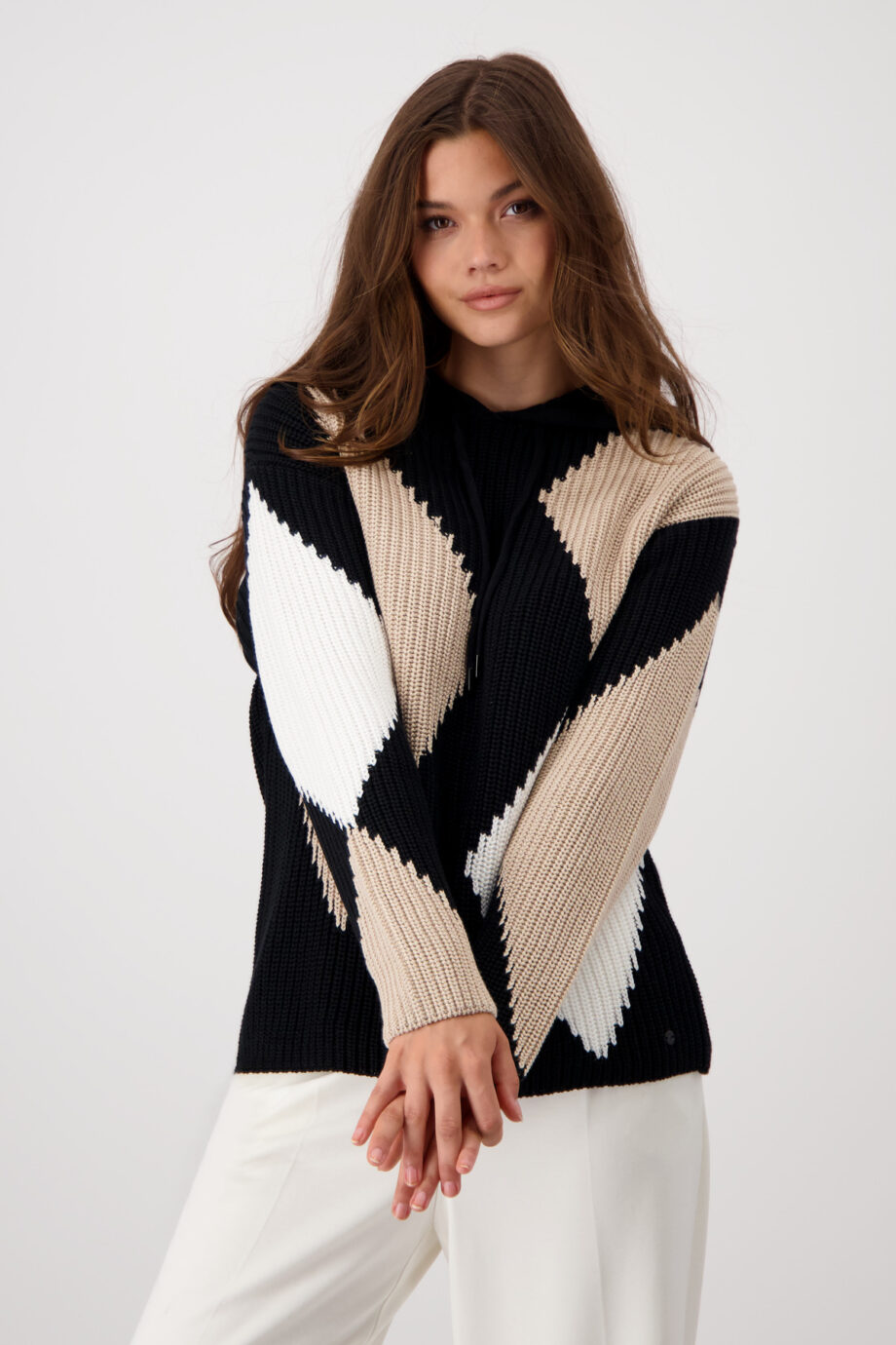 Monari Pullover, schwarz