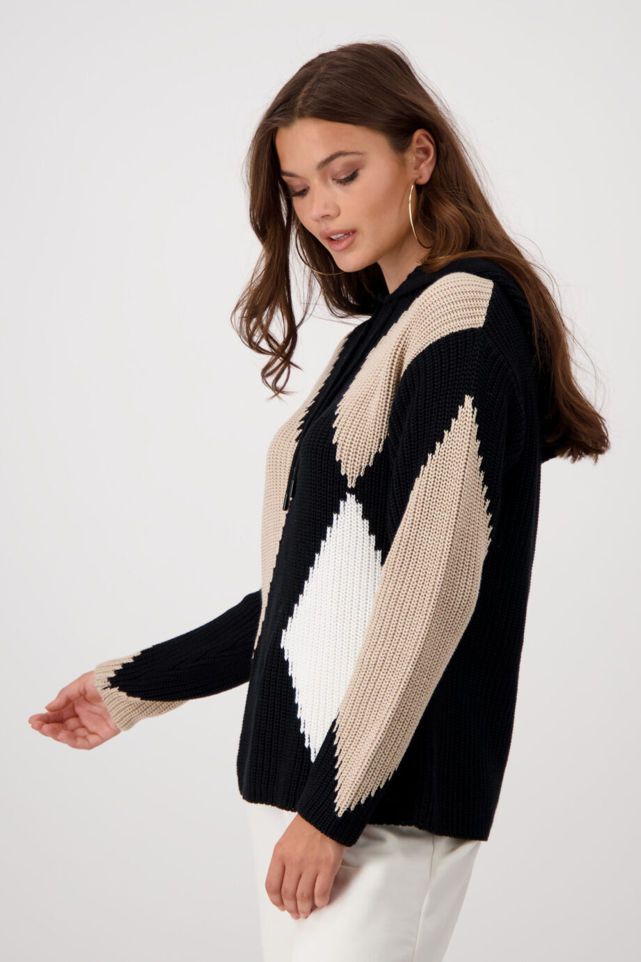 Monari Pullover, schwarz