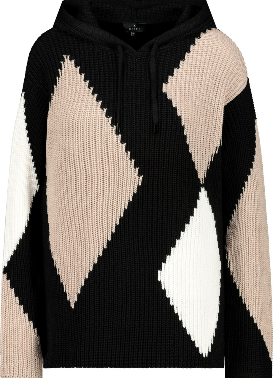 Monari Pullover, schwarz