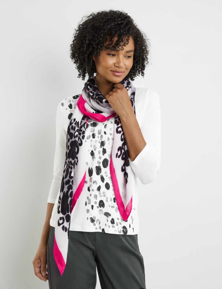 TAIFUN Tuch mit Animal-Print