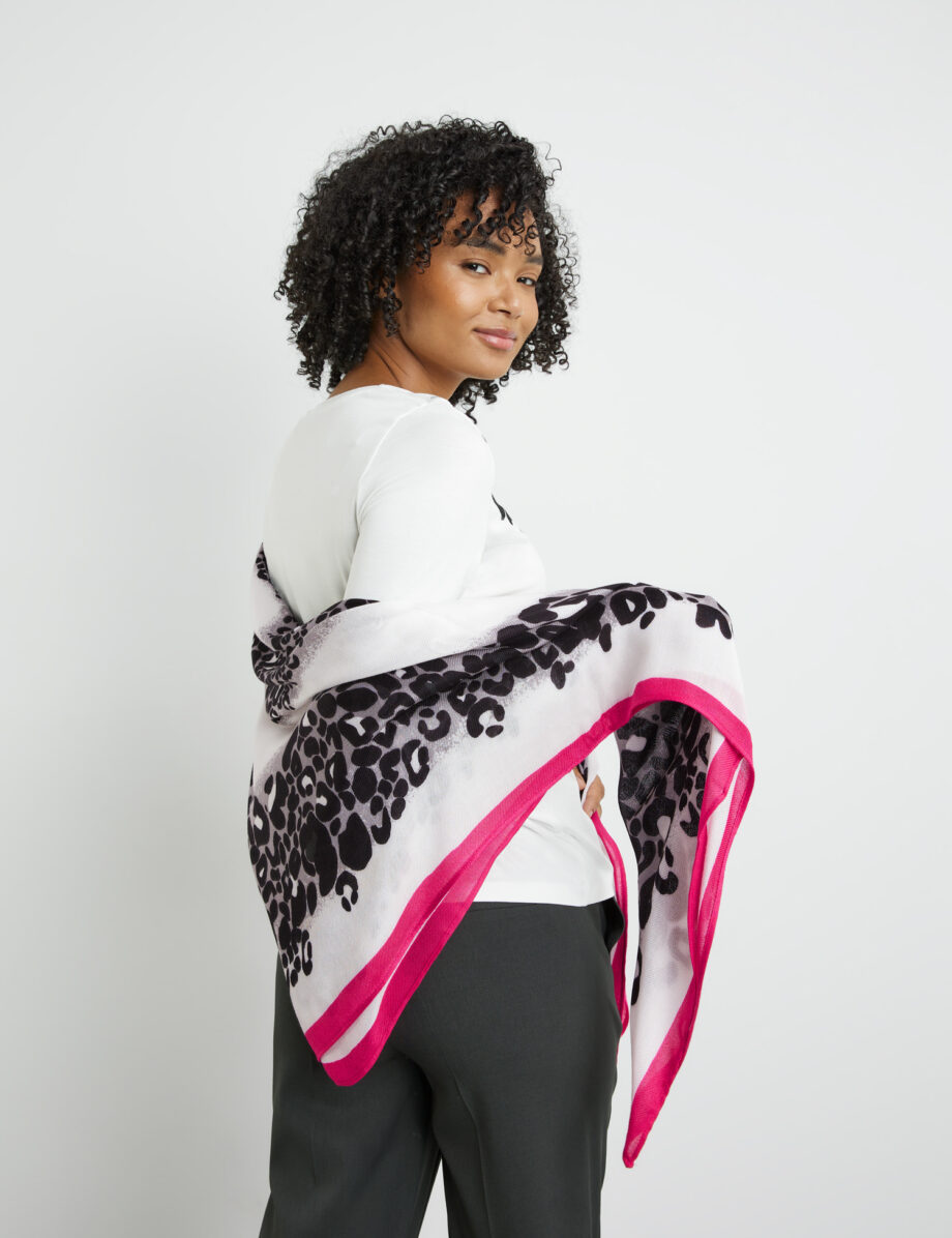TAIFUN Tuch mit Animal-Print