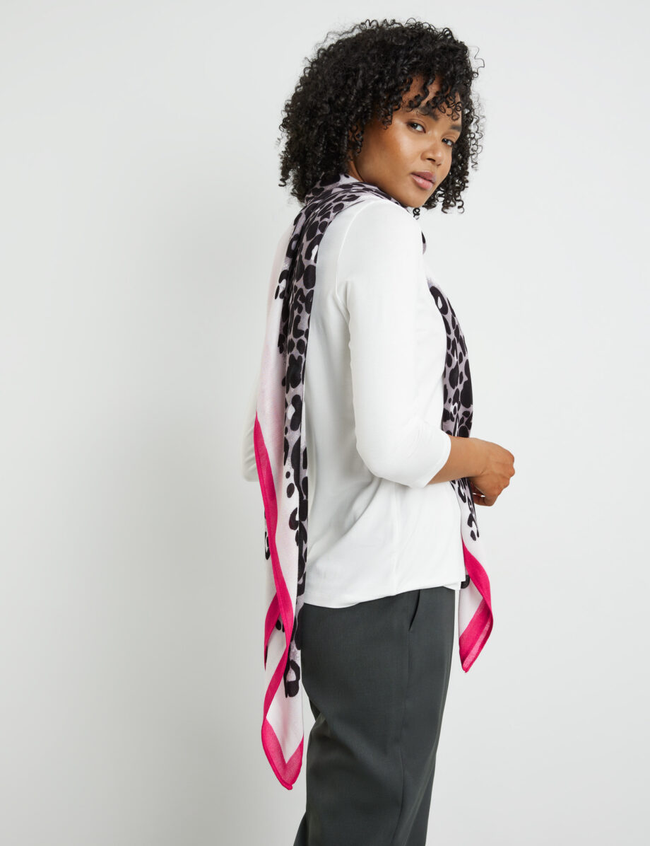 TAIFUN Tuch mit Animal-Print