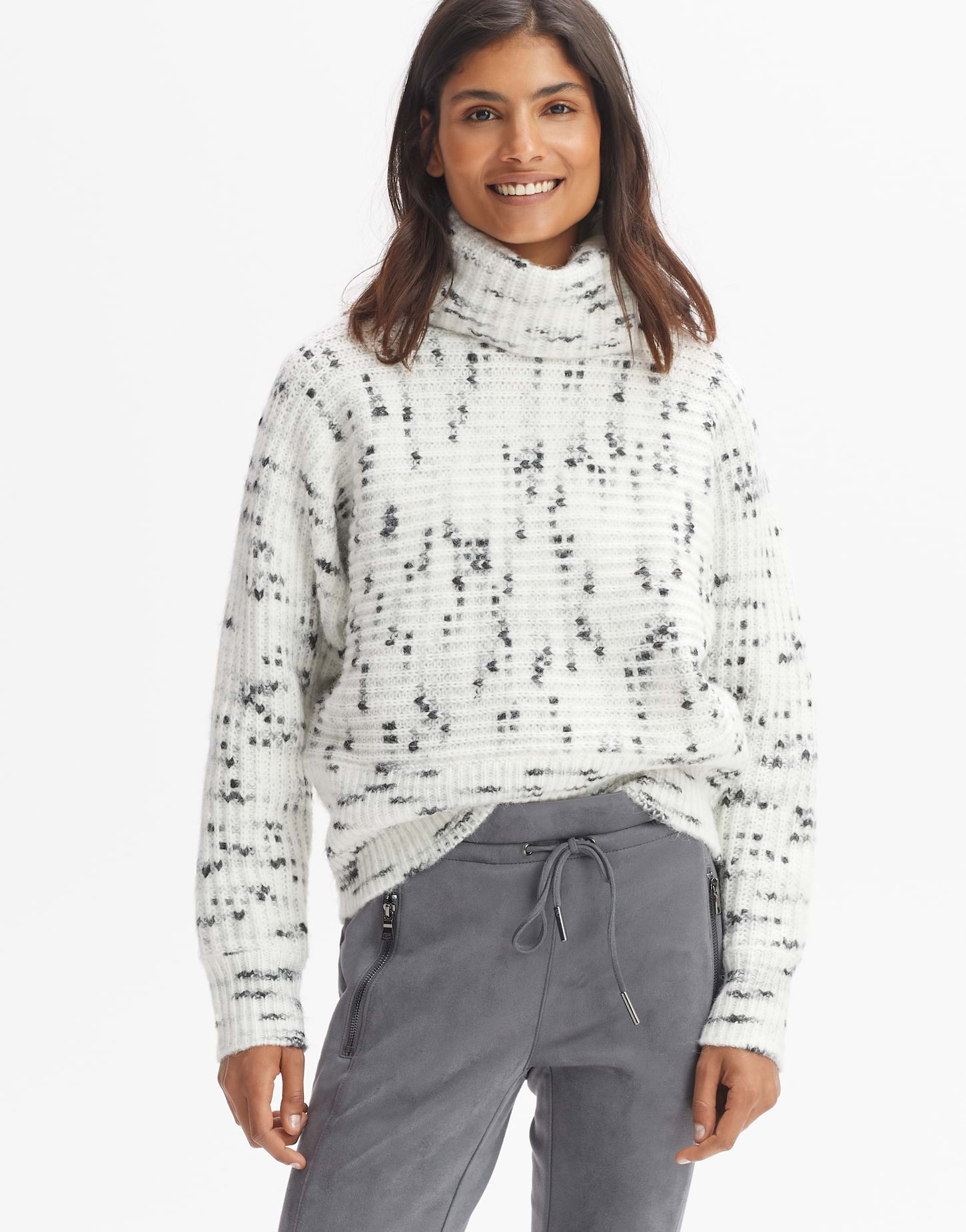 OPUS Rollkragenpullover Pirke