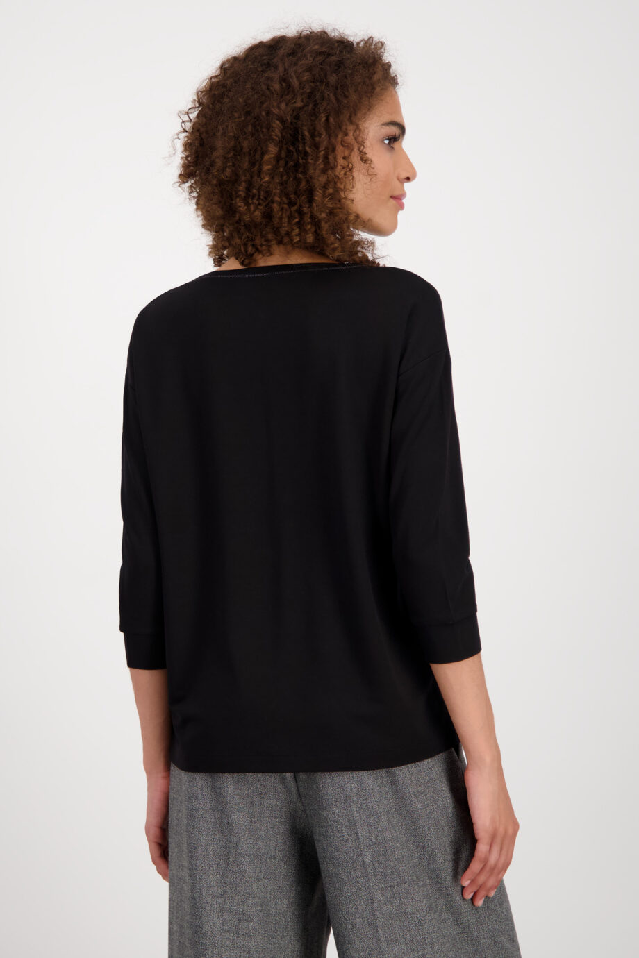 Monari Pullover, schwarz