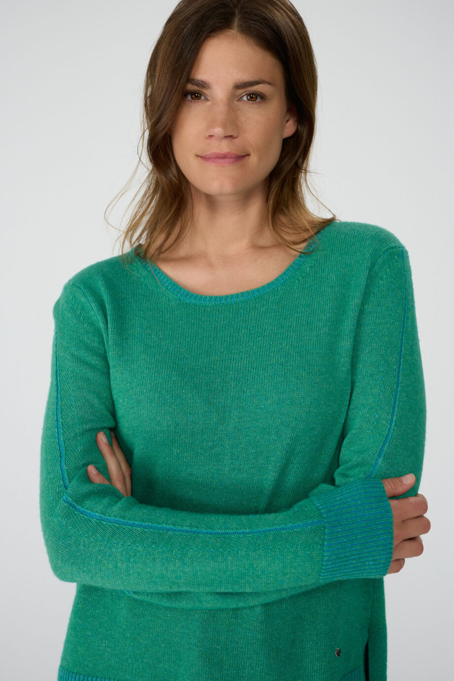 Lieblingsstück 
        Strickpullover mit Rippensaum    
    

        BriaL