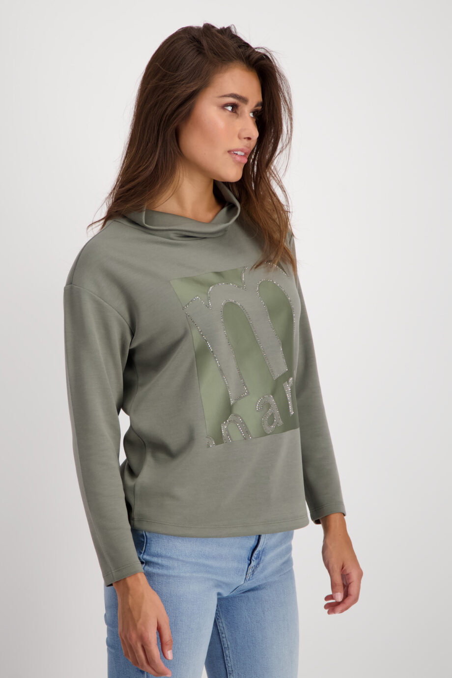 Monari Sweatshirt, frozen green