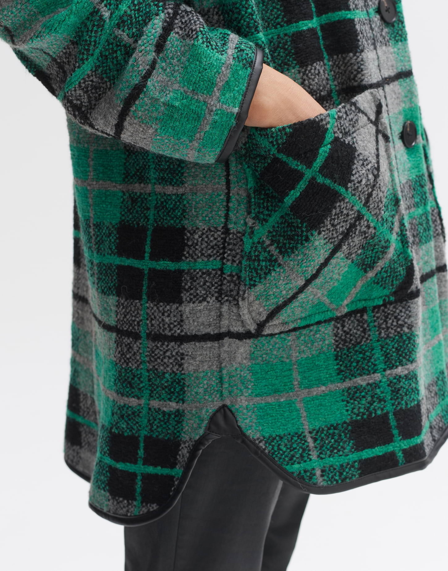 OPUS Wollmantel Halilo grunge