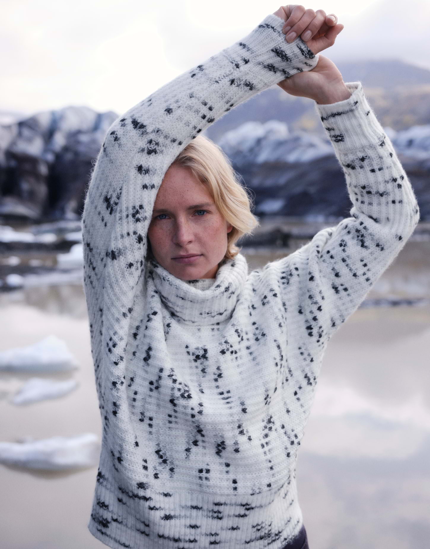 OPUS Rollkragenpullover Pirke