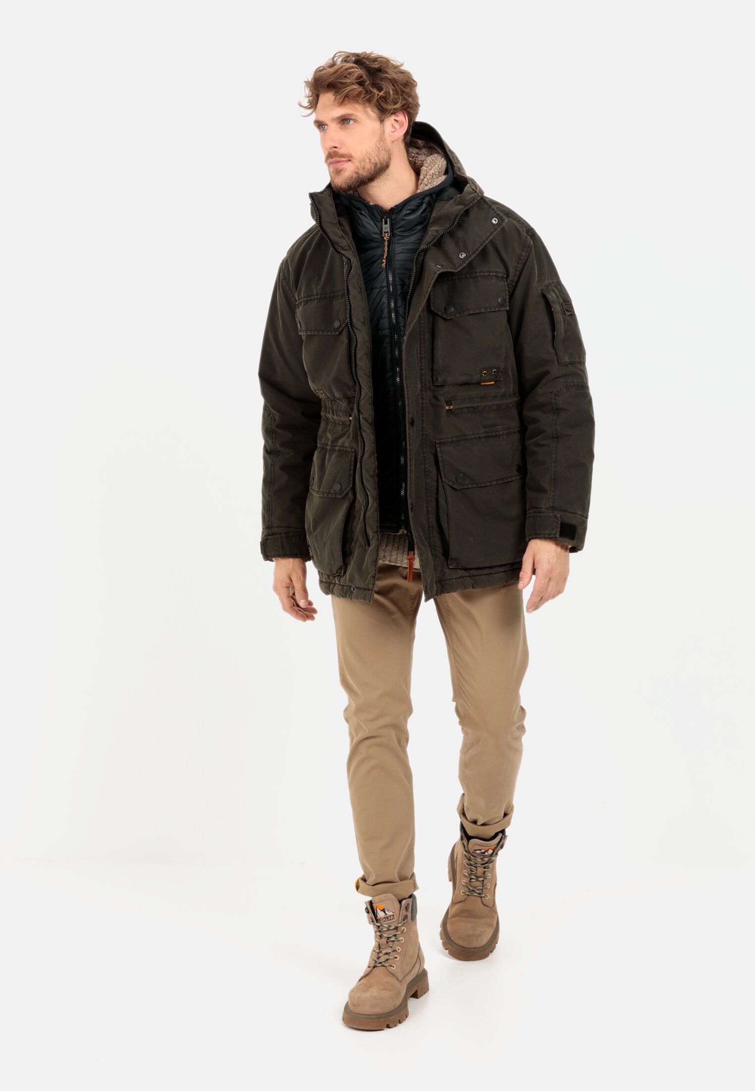 Camel active teXXXactive® Funktionsjacke mit Kapuze