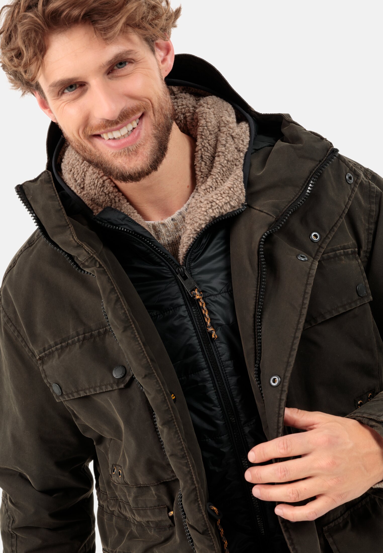 Camel active teXXXactive® Funktionsjacke mit Kapuze