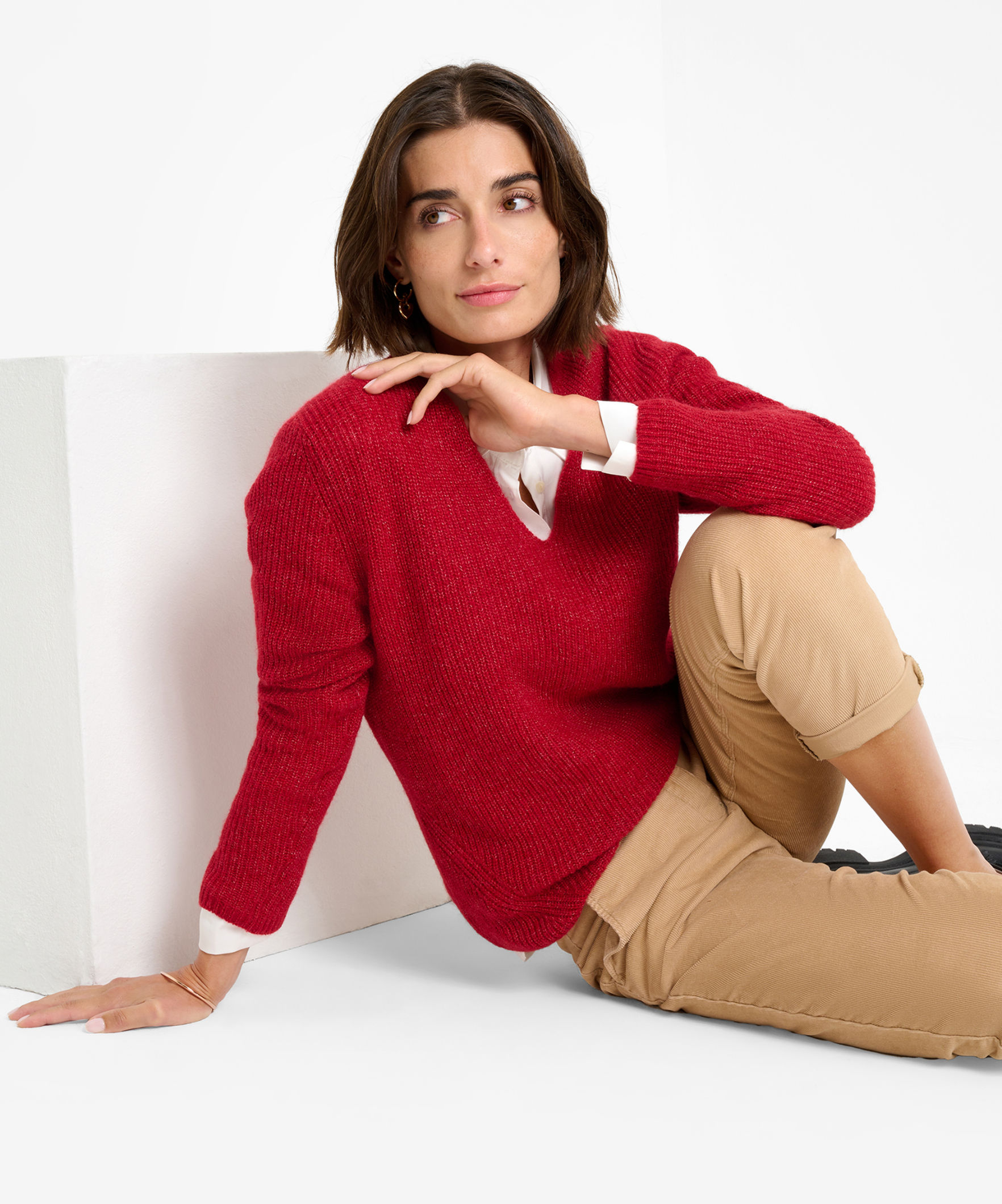 BRAX Women Pullover in feiner Alpaka-Qualität Style Lana