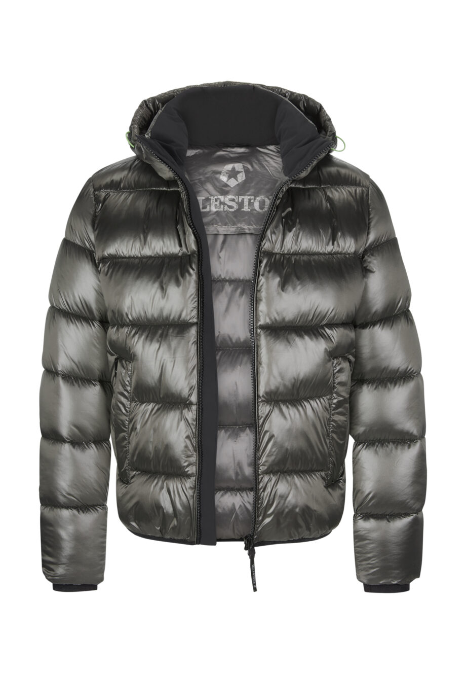 Steppjacke MS Kendo, Mikrofaser Sorona®, rauchgrau