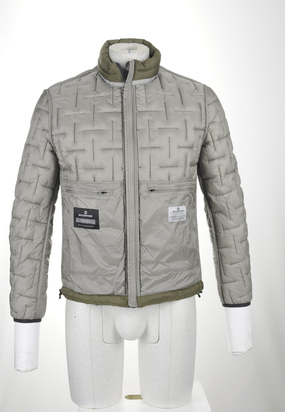 MILESTONE Steppjacke mit aufwendiger Fantasie-Steppung MSRoswell