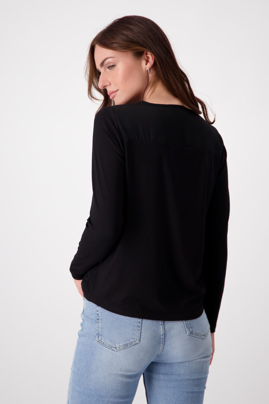 Monari Bluse, schwarz