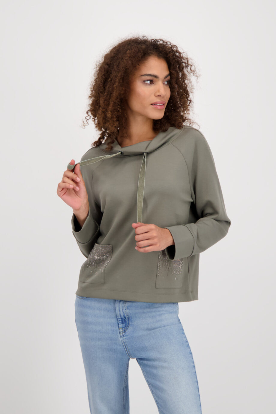 Monari Sweatshirt, frozen green