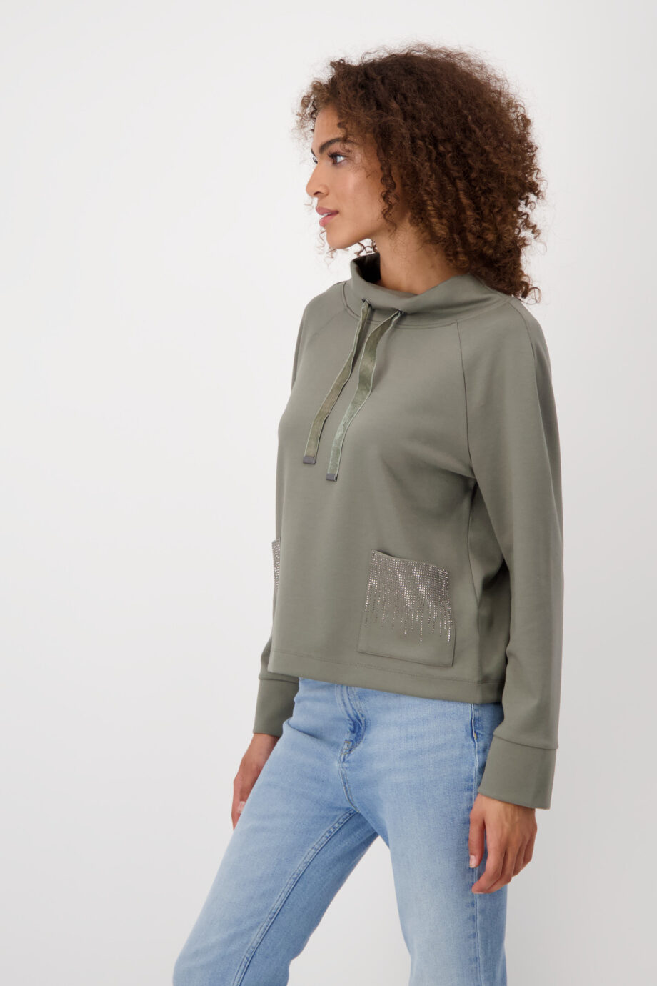 Monari Sweatshirt, frozen green