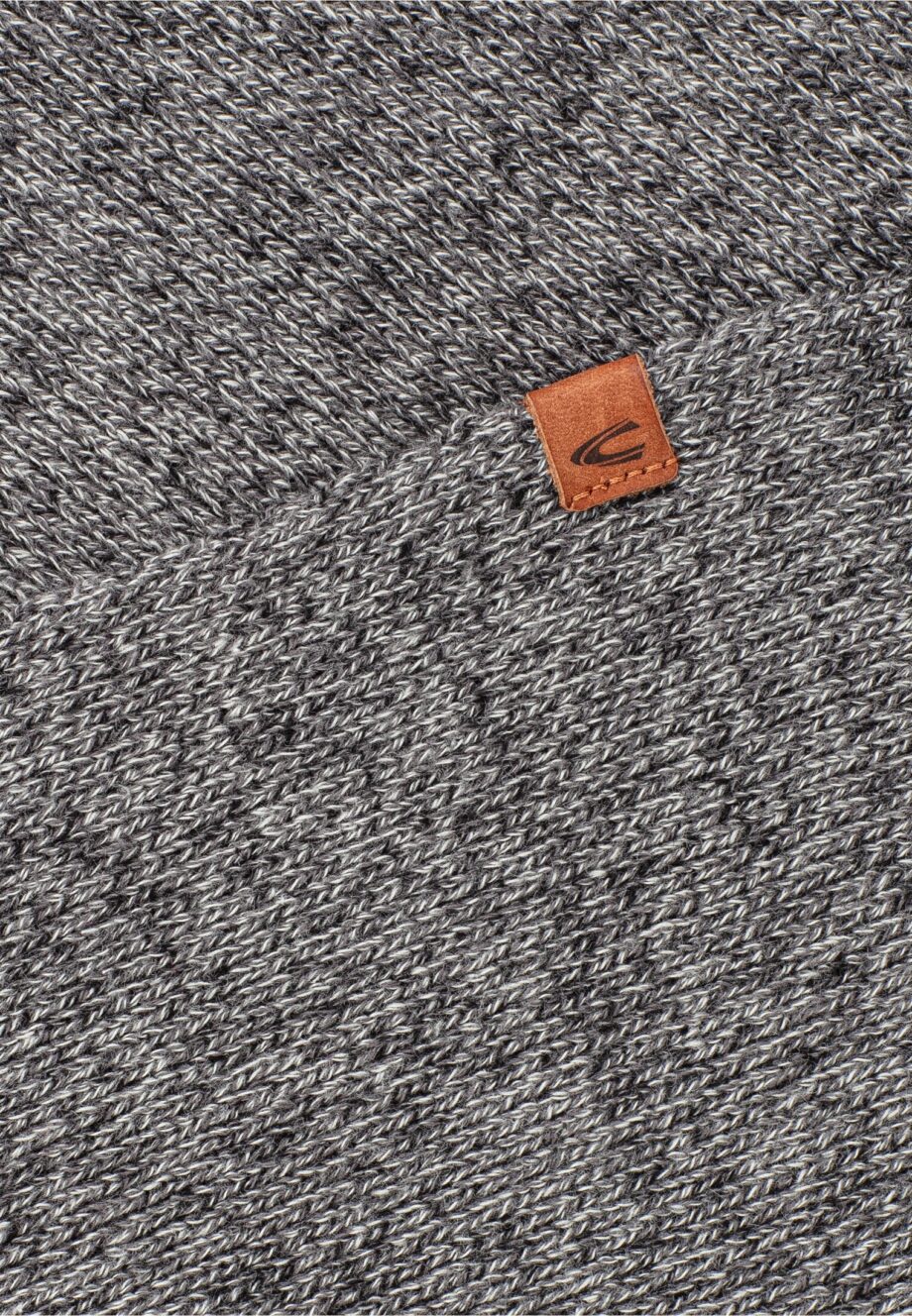 Camel active Strickschal aus reiner Baumwolle