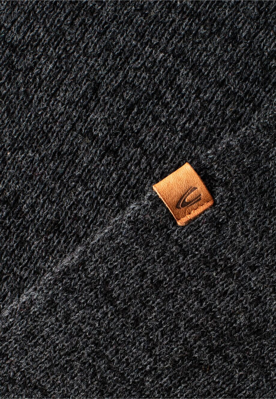 Camel active Strickschal aus reiner Baumwolle