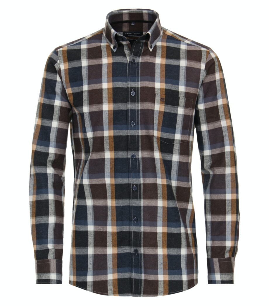Casa Moda Freizeithemd 
                                                                            Button-Down-Kragen
                                                                                                                Comfort Fit