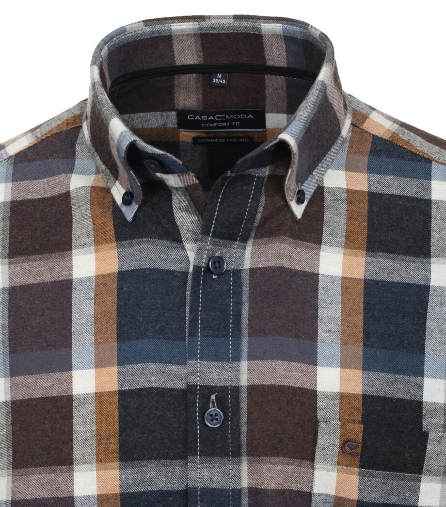 Casa Moda Freizeithemd 
                                                                            Button-Down-Kragen
                                                                                                                Comfort Fit