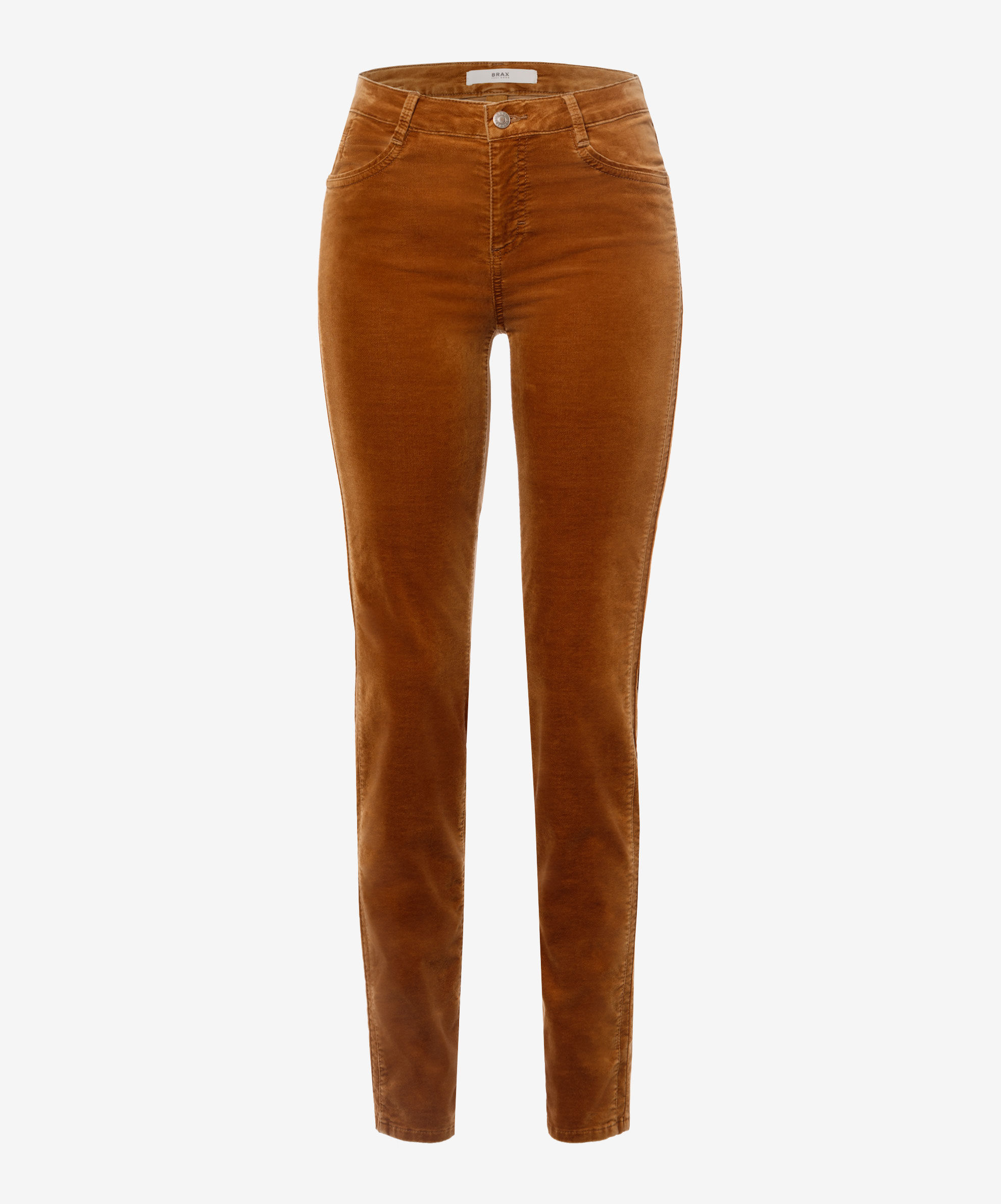 BRAX Women Five-Pocket-Hose aus softem Samt Style Shakira