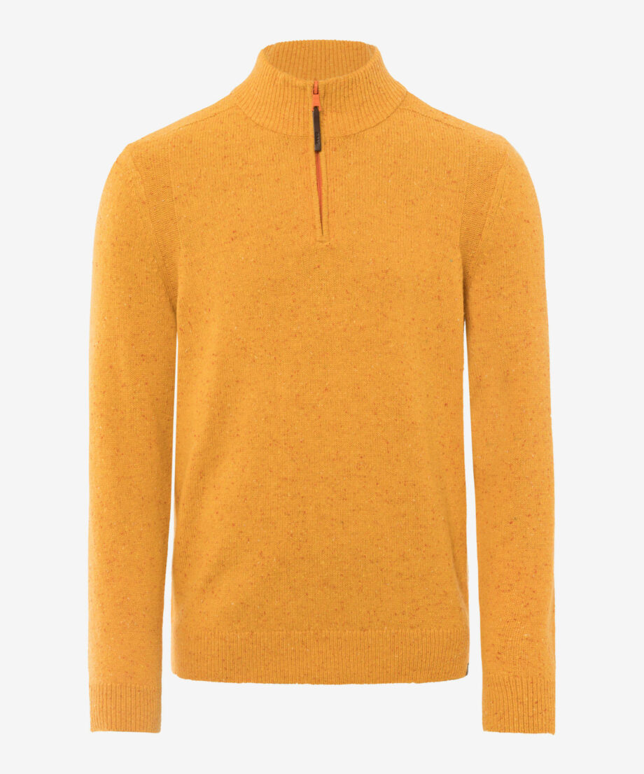 BRAX Pullover in sportlicher Tweed-Optik Style Steffen