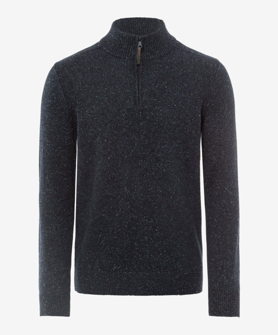 BRAX Pullover in sportlicher Tweed-Optik Style Steffen