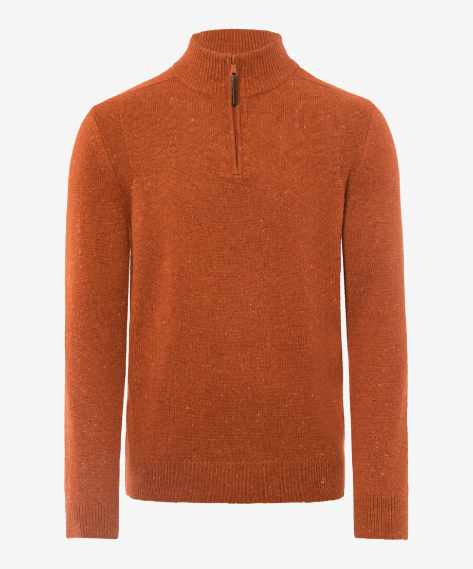 BRAX Pullover in sportlicher Tweed-Optik Style Steffen