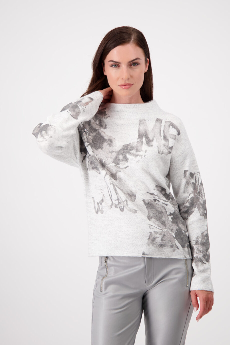 Monari Pullover, cloud melange