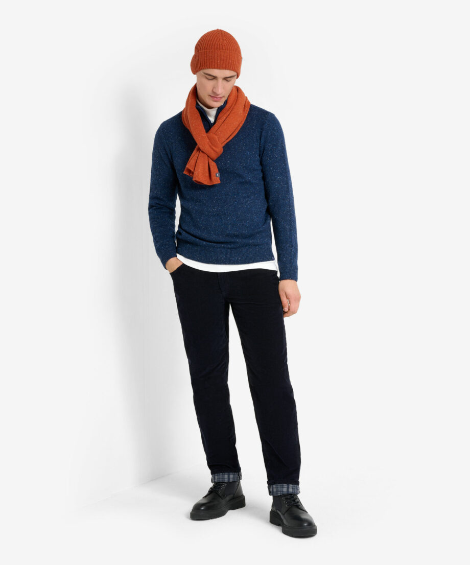 BRAX Pullover in sportlicher Tweed-Optik Style Steffen