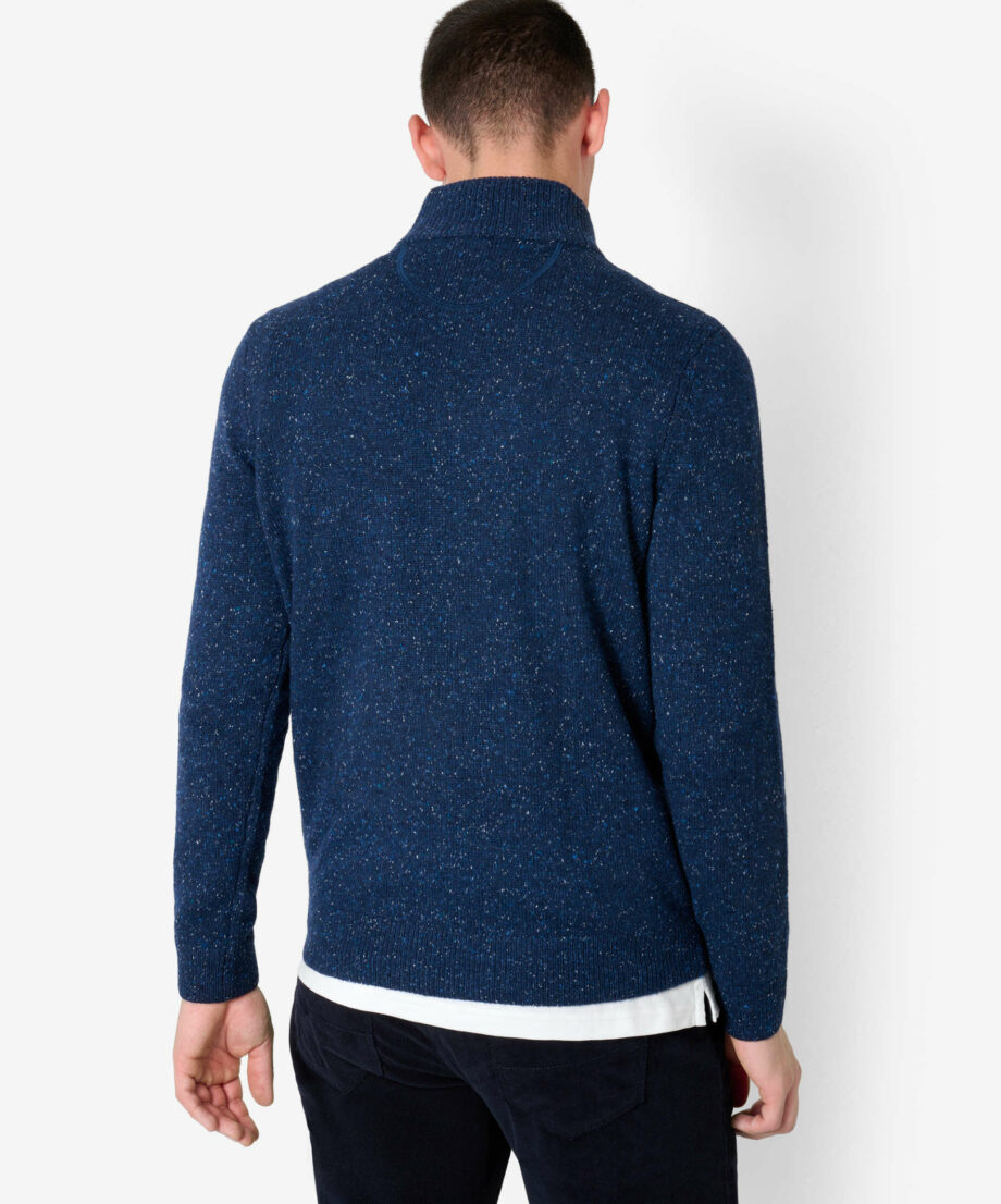 BRAX Pullover in sportlicher Tweed-Optik Style Steffen