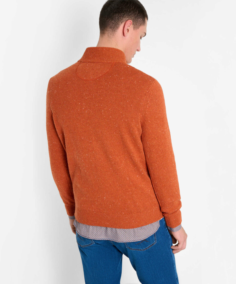BRAX Pullover in sportlicher Tweed-Optik Style Steffen