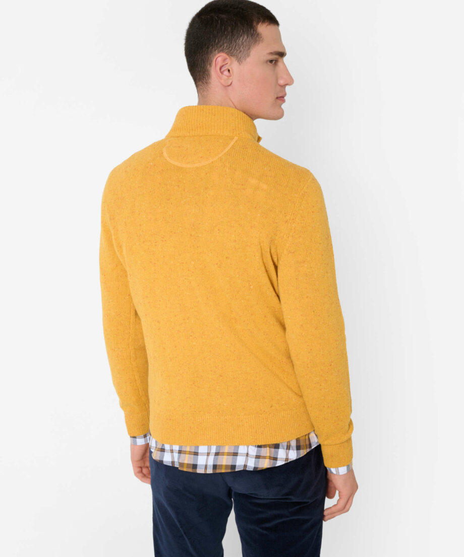 BRAX Pullover in sportlicher Tweed-Optik Style Steffen
