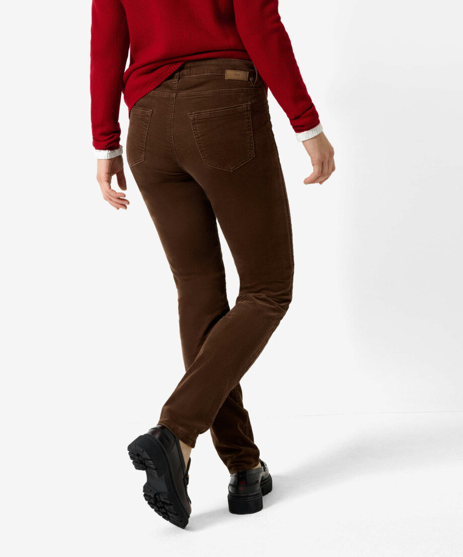 BRAX Women Five-Pocket-Hose aus softem Samt Style Shakira