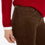 BRAX Women Five-Pocket-Hose aus softem Samt Style Shakira