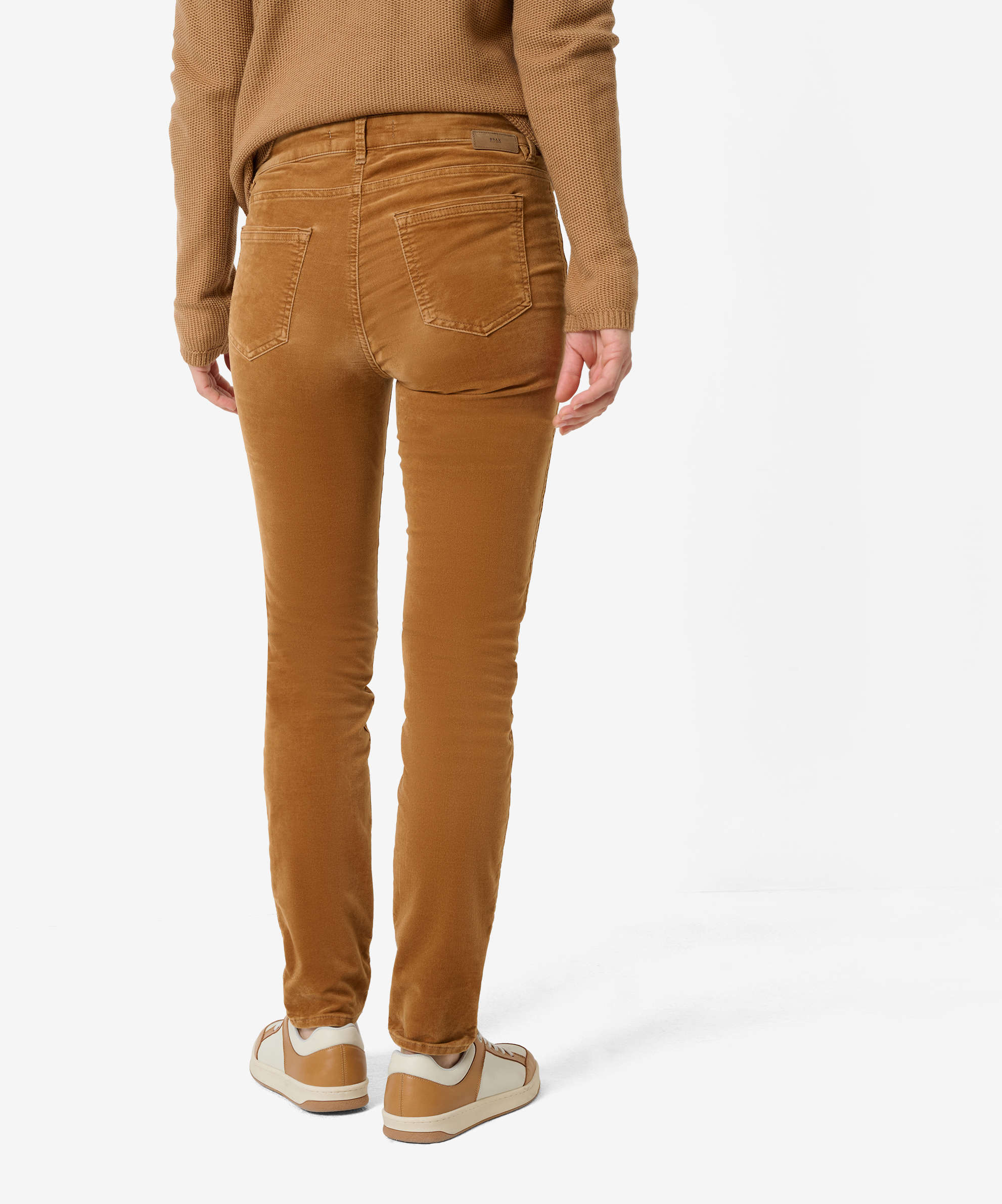 BRAX Women Five-Pocket-Hose aus softem Samt Style Shakira