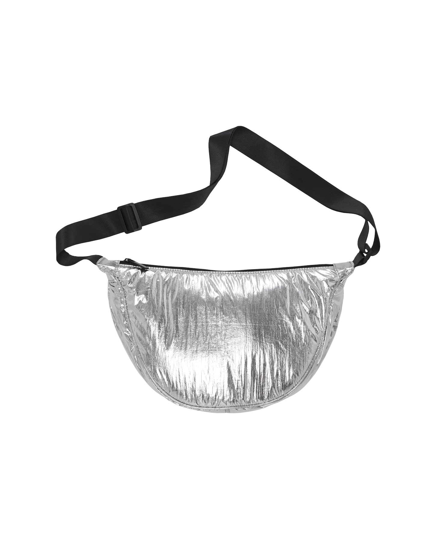 OPUS Umhängetasche Anane in Metall Optik