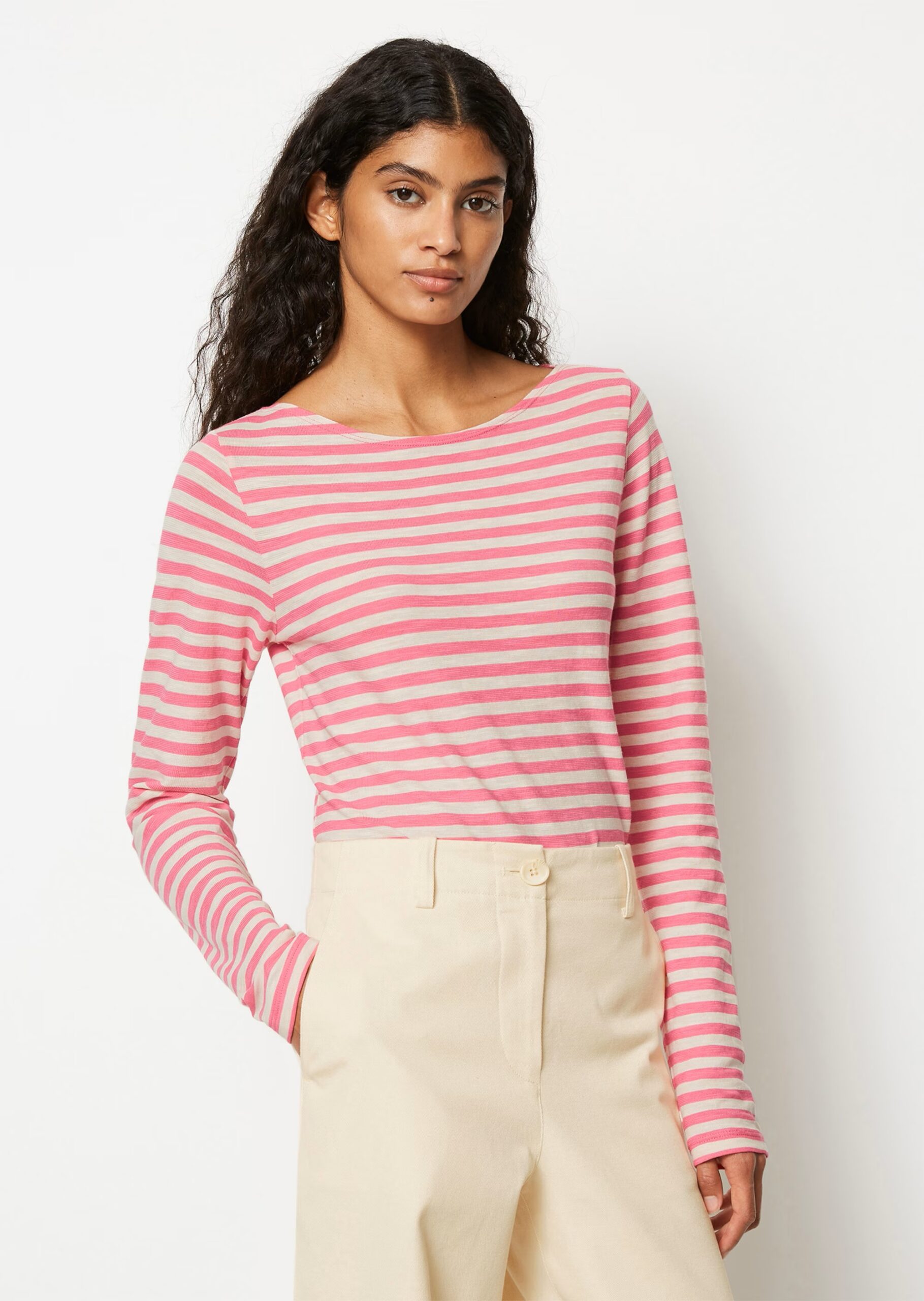 MARC O’POLO Longsleeve aus Organic Cotton-Qualität