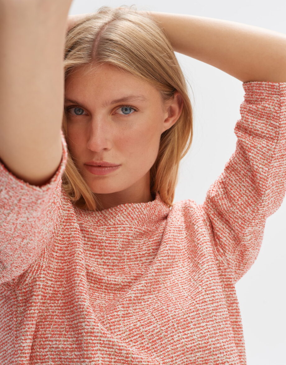 OPUS Sweater Guponna in Boulcé Optik