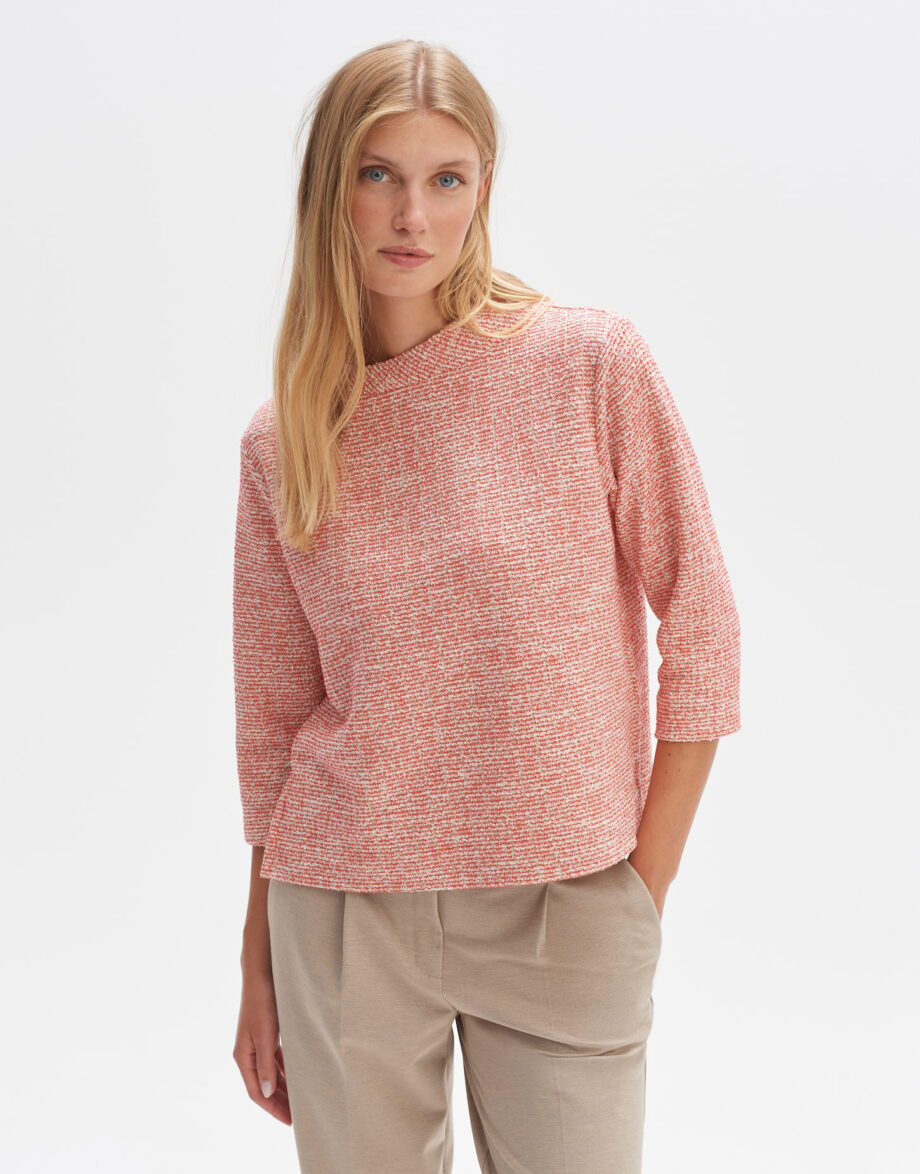 OPUS Sweater Guponna in Boulcé Optik
