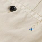 Scotch & Soda The Drift regular tapered-fit twill chino Off White