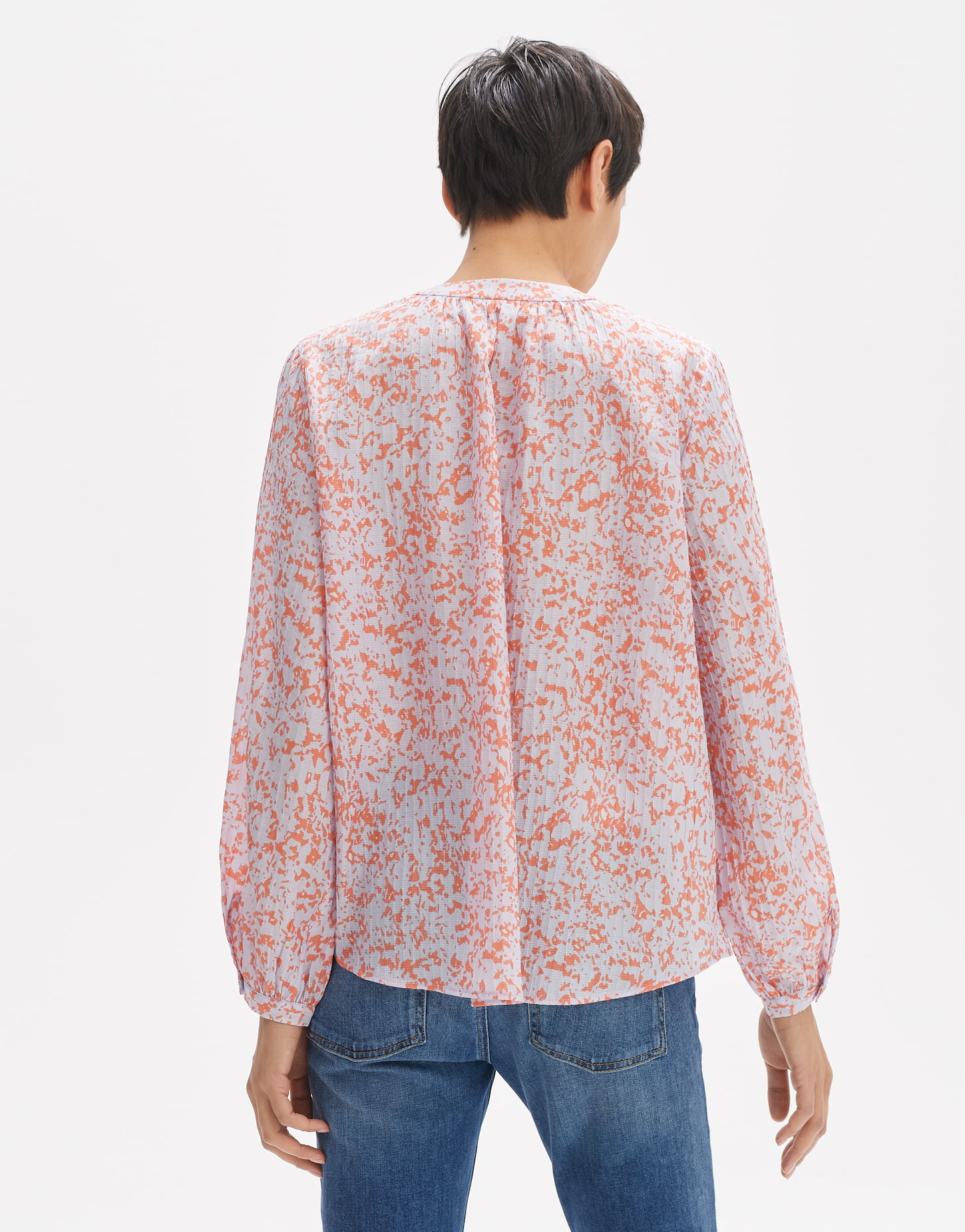 OPUS Bluse FAISY DAYLIGHT Loose aus Viskose Mix